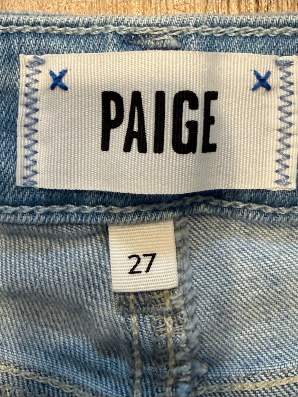 PAIGE Bridgette Distressed Crop Denim - Picture 4 of 4